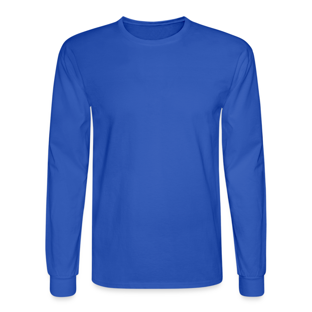 Men's Long Sleeve T-Shirt - royal blue